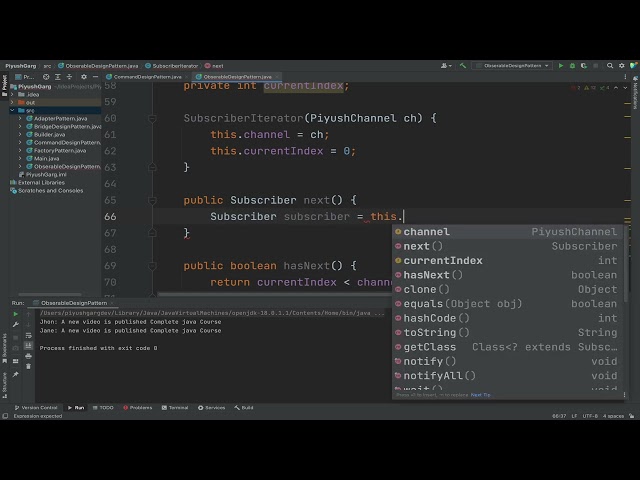 47 Iterator Design Pattern