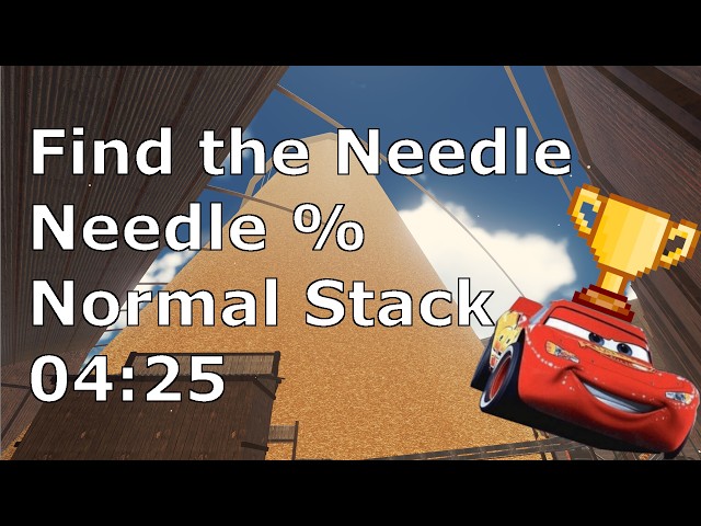 Find The Needle Speedrun Needle% Normal Stack World Record in 04:25