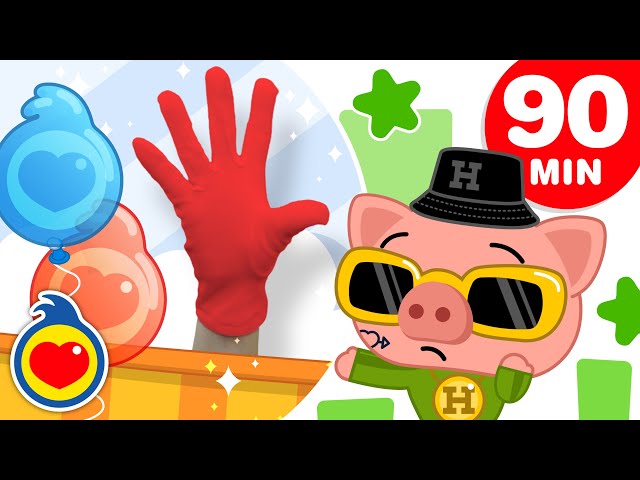 Saco Una Manito De Colores Y Más Canciones Divertidas (90 Min) ♫ Plim Plim ♫ Canciones Infantiles