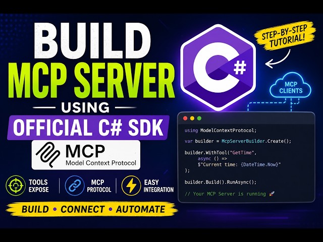 Building MCP Server with C# and DOTNET