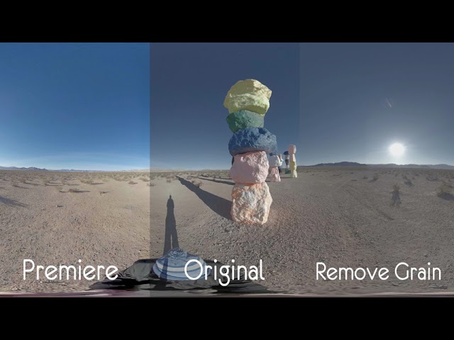 360° Insta360 Color Plus, Remove Grain, Premiere 2020 Color Comparison Studio Version 3.4.2 Update
