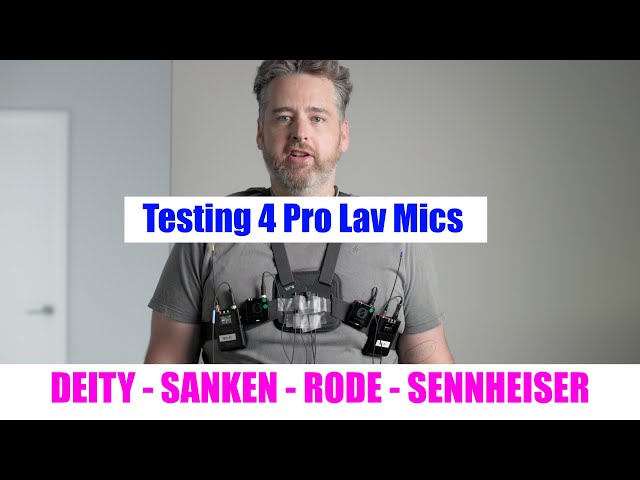 Deity vs RODE vs Sanken vs Sennheiser - take 2