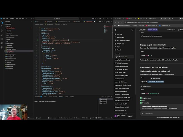 5 -Angular/Voice API Flashcard Builder: Dreamhost deployment complete.