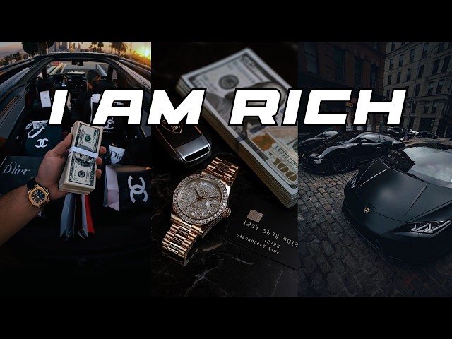 I AM RICH 💲 Billionaire Mindset | Luxury Lifestyle Visualization 2026