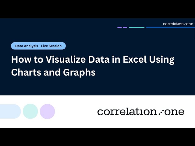 How to Visualize Data in Excel Using Charts and Graphs