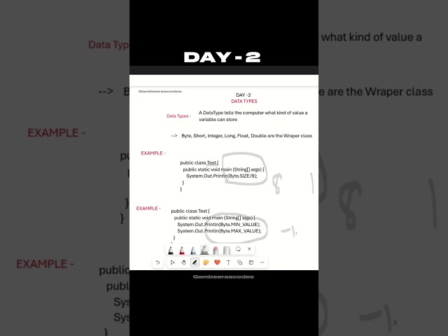 DAY - 2 DATATYPES  #aptitude #windows #coding