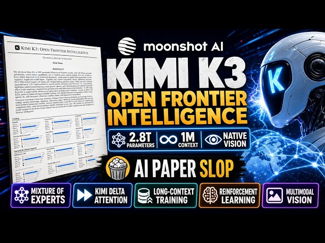 Kimi K3: Open Frontier Intelligence (Jul 2026)