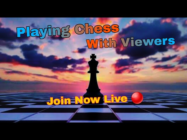 Playing Chess With Viewers♟️Join Now Live🔴