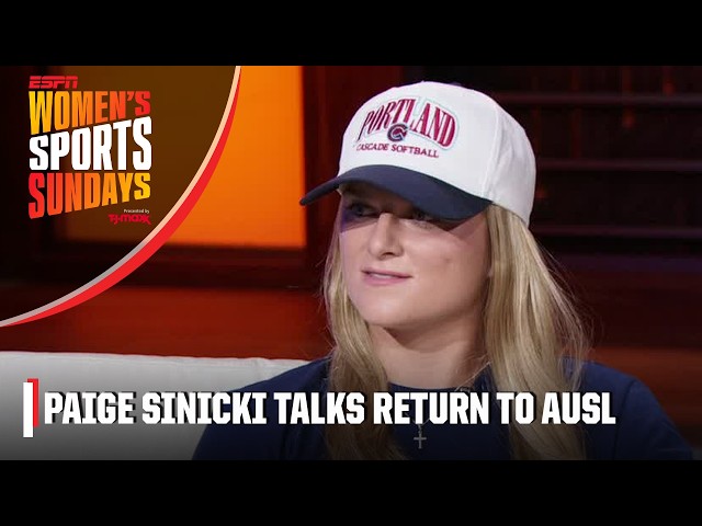 Paige Sinicki details her battle against cancer & return to AUSL | Women’s Sports Sundays