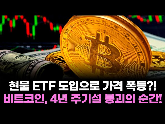 Bitcoin price surges with the introduction of spot ETFs?! The 4-year cycle theory collapses!