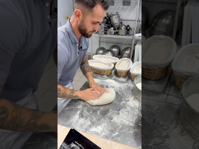 How to SHAPE SOURDOUGH ? With French Baker #food #bread #sourdough