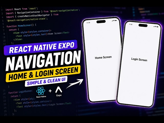 React Native Stack Navigation Beginner Tutorial #appdevelopment #reactnative #mobileappdevelopment