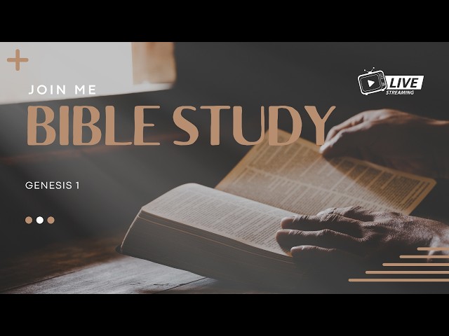 Reading The Bible, Genesis 1, The Beginning