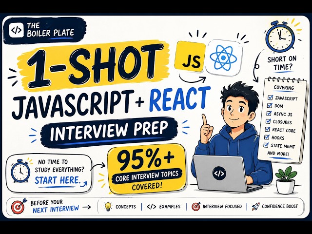 JavaScript & React Interview Questions | Top Topics to Know