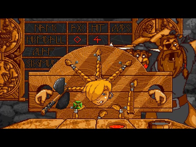 Amiga Action Issue 27 December 1991 Disk 20 AXE SUB STAGE DEMO OF Heimdall, Siegemaster ATTRACT MODE