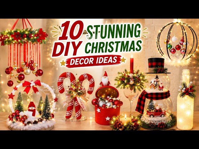 10 Must-Try DIY Christmas Decorations for a Cozy Home 2027