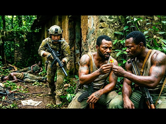 Action movie! Special forces lie in ambush to rescue hostages secretly