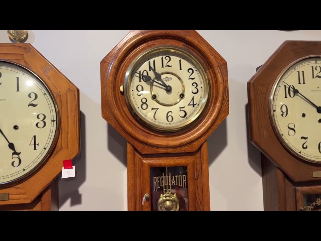 Winding my OTHER D&A Regulator Wall Clock