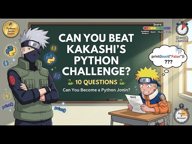 Only Real Python Developers Can Score 10/10 🐍⚡ | Kakashi's Challenge