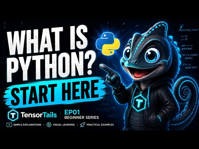 What Is Python? | Python for Absolute Beginners — TensorTails 1.1