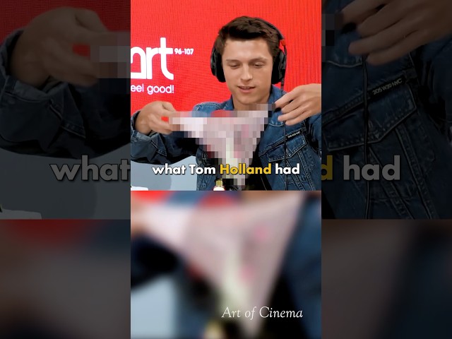 Tom Holland had to wear THIS as Spider Man #spiderman #marvel #shorts