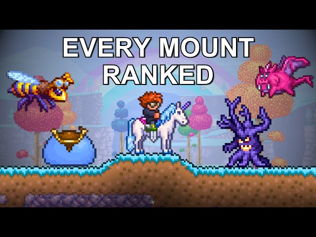 How Good Is Every Mount In Terraria?