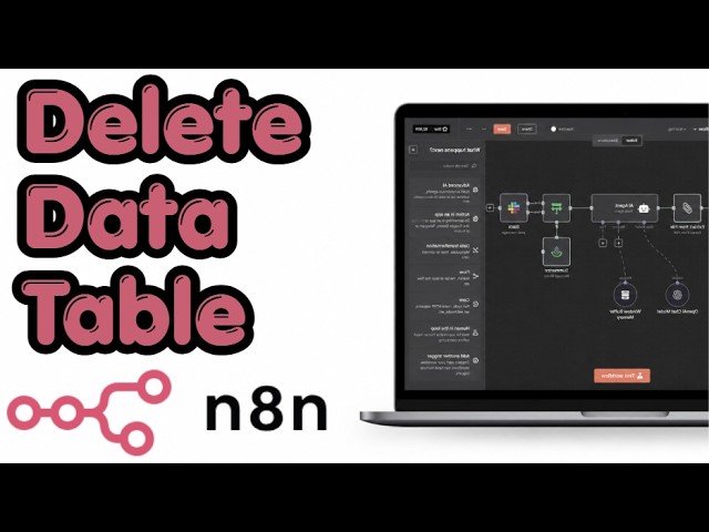 How To Clear & Delete A Data Table In n8n: Reset Your JSON Flow! (2026)