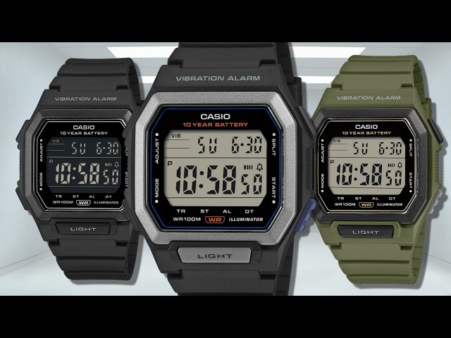 El Casio W738H está destinado a convertirse en un gran éxito de ventas.