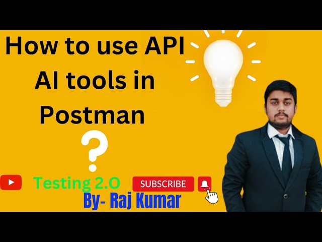 How to use Ai tool s in Api Testing in Postman || Software Testing || Json-server