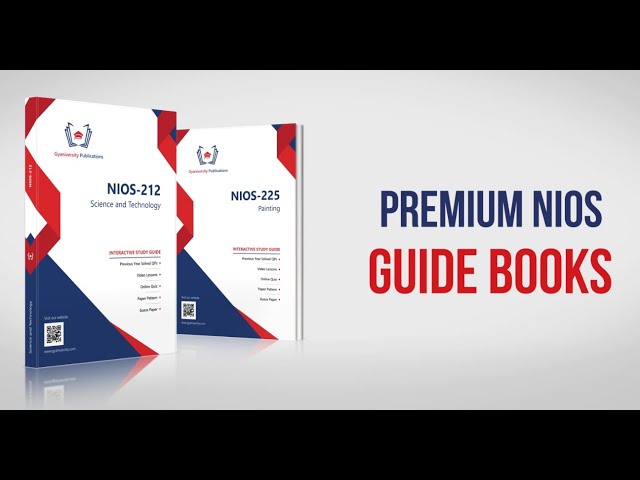 Best NIOS Study Material & Guide Books | How to Study for NIOS Exams | Gyaniversity