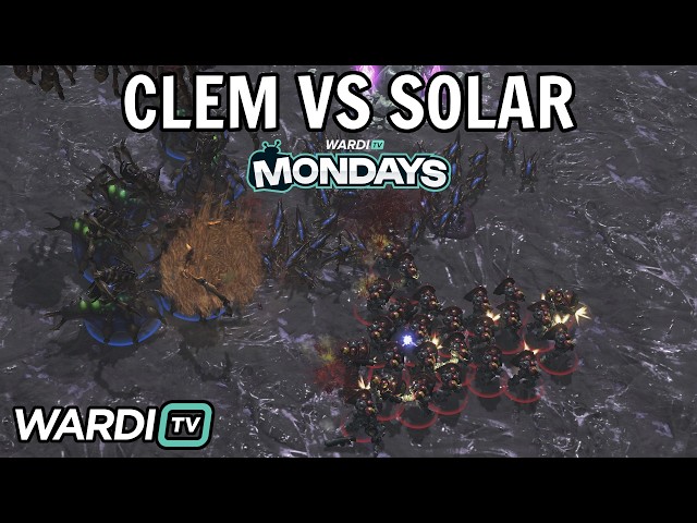 Clem vs Solar (TvZ) - Finals WardiTV Mondays 95 [StarCraft 2]