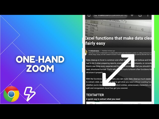How to Zoom In and Out in Chrome on Android (Hidden Gestures)