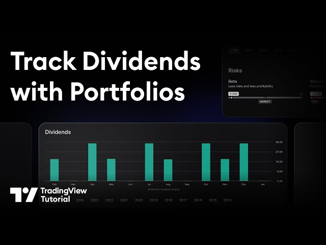 How to Track Dividends in The TradingView Portfolio