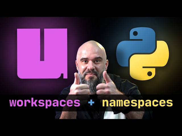 Domine UV Workspaces e Python Namespaces + Monorepo