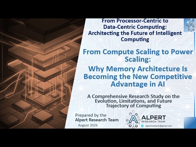 From Compute Scaling to Power Scaling: Why Memory Architecture Is Becoming the New Competitive