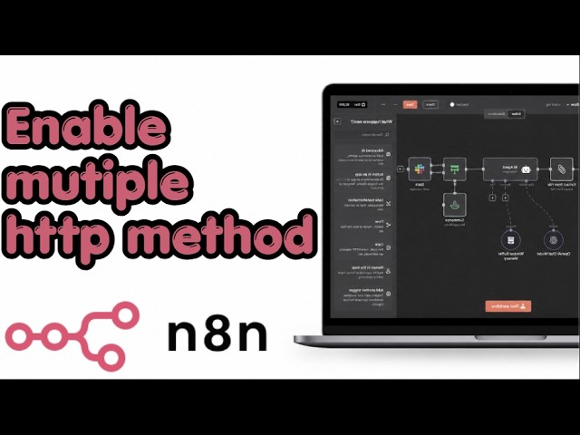 How To Enable Multiple HTTP Methods For Your n8n Webhook: Build Real APIs! (2026)
