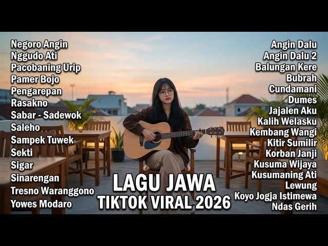 Akustik Hits🔥Lagu Pop Jawa 2026 Negoro Angin, Klebus, Pingal, Sanes, Wirang, Nemen - Teman Kerja