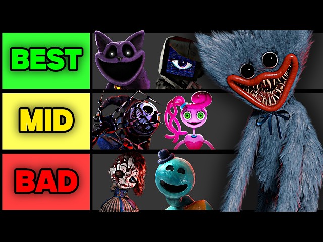 I Ranked EVERY Poppy Playtime Character!