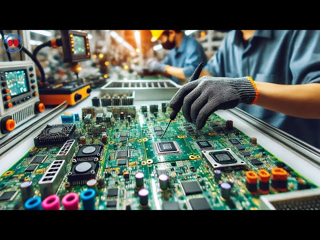 How Electronic Circuits Are Mass Produced - Inside The Excellent Mass Production Factory