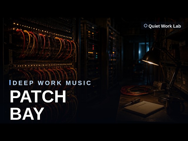 Deep Work Music — Patch Bay for Coding, Writing & Late Night Focus