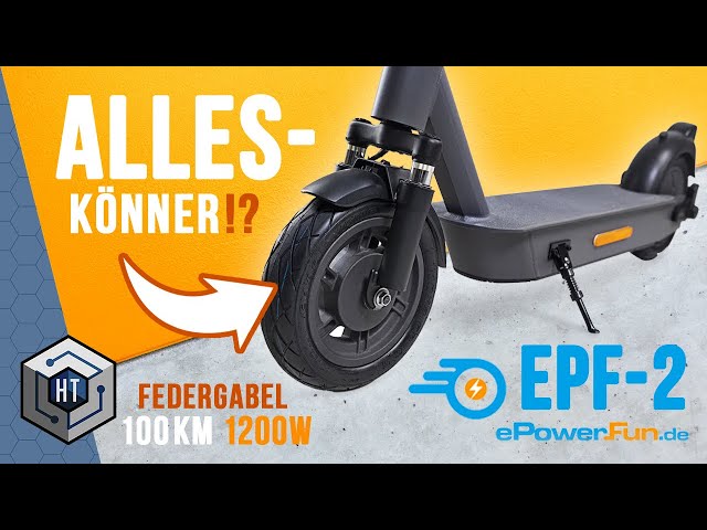 ePF-2 E-Scooter XXL Review – Best for the Money? 😱🔥💰 ePowerFun