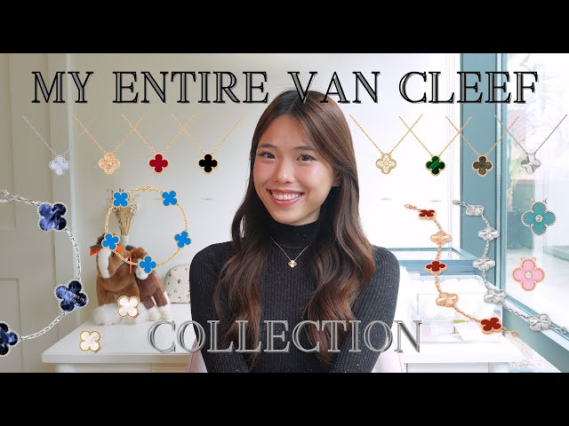 MY ENTIRE VAN CLEEF COLLECTION | Beginner's guide, next on my wishlist, holiday pendant prediction!
