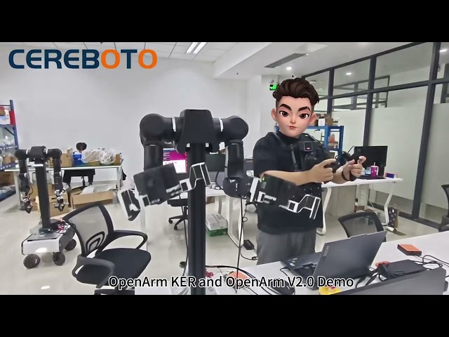How Humans Teach Robots? OpenArm KER Bimanual Teleoperation Demo