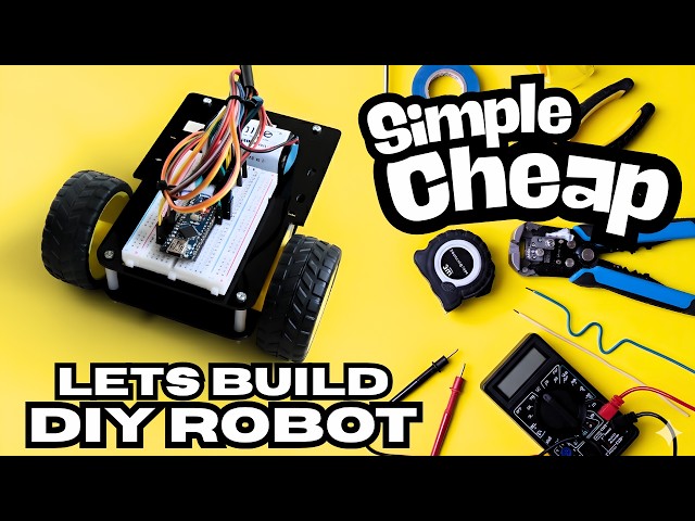 Build Your First Robot in 15 Minutes! (Simple Arduino Project for Beginners)