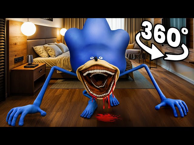 RUN! Shin Sonic 360° is in the Hotel & He's Eating Everyone! Scary VR 360 Sonic Tapes Video