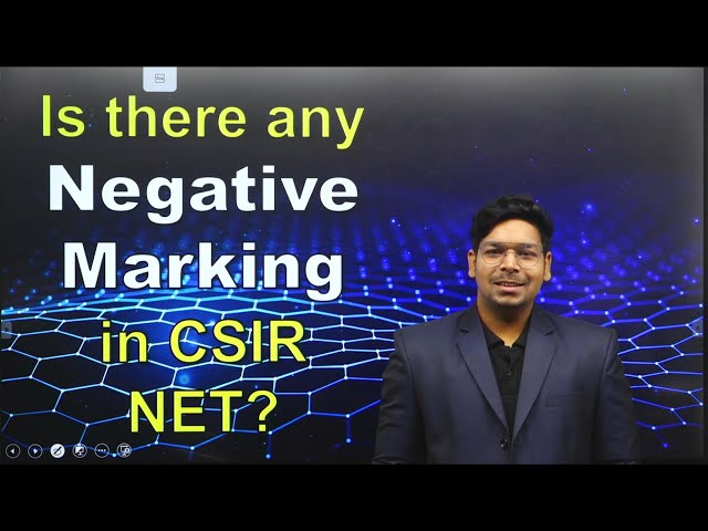 Negative Marking in CSIR-NET Exam | By Virendra Singh | CSIR | GATE | DBT | ICMR |