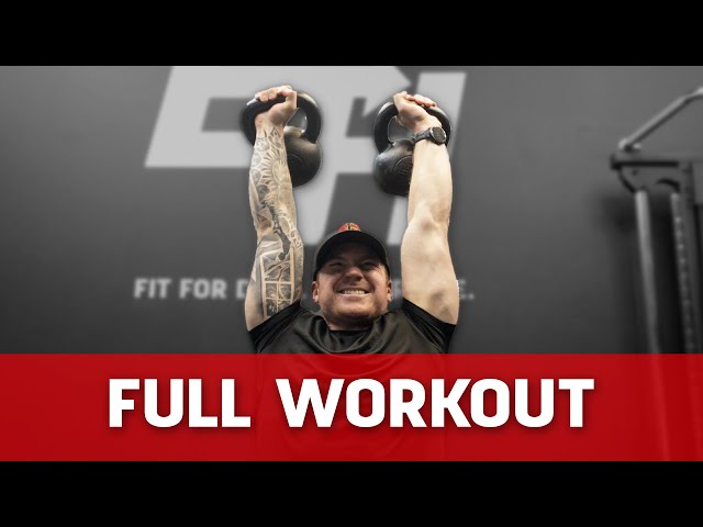 THE BEST Functional Push Workout for Firefighters & First Responders