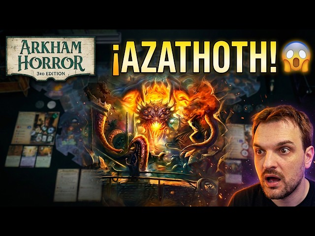 01 🐙 ARKHAM HORROR 3:  La Llegada de AZATHOTH 😱 Partida TUTORIAL