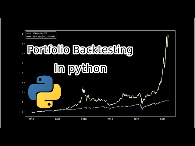 Portfolio allocation backtesting in Python from scratch