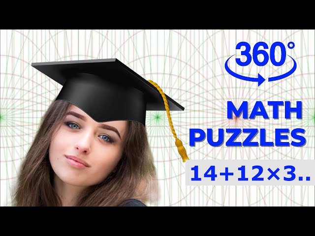 Math Quiz | Math Puzzles | 360°VR #14